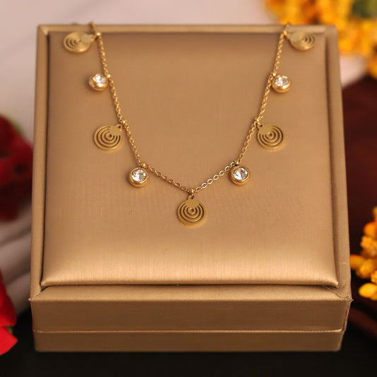 Golden Hypnotique Necklace