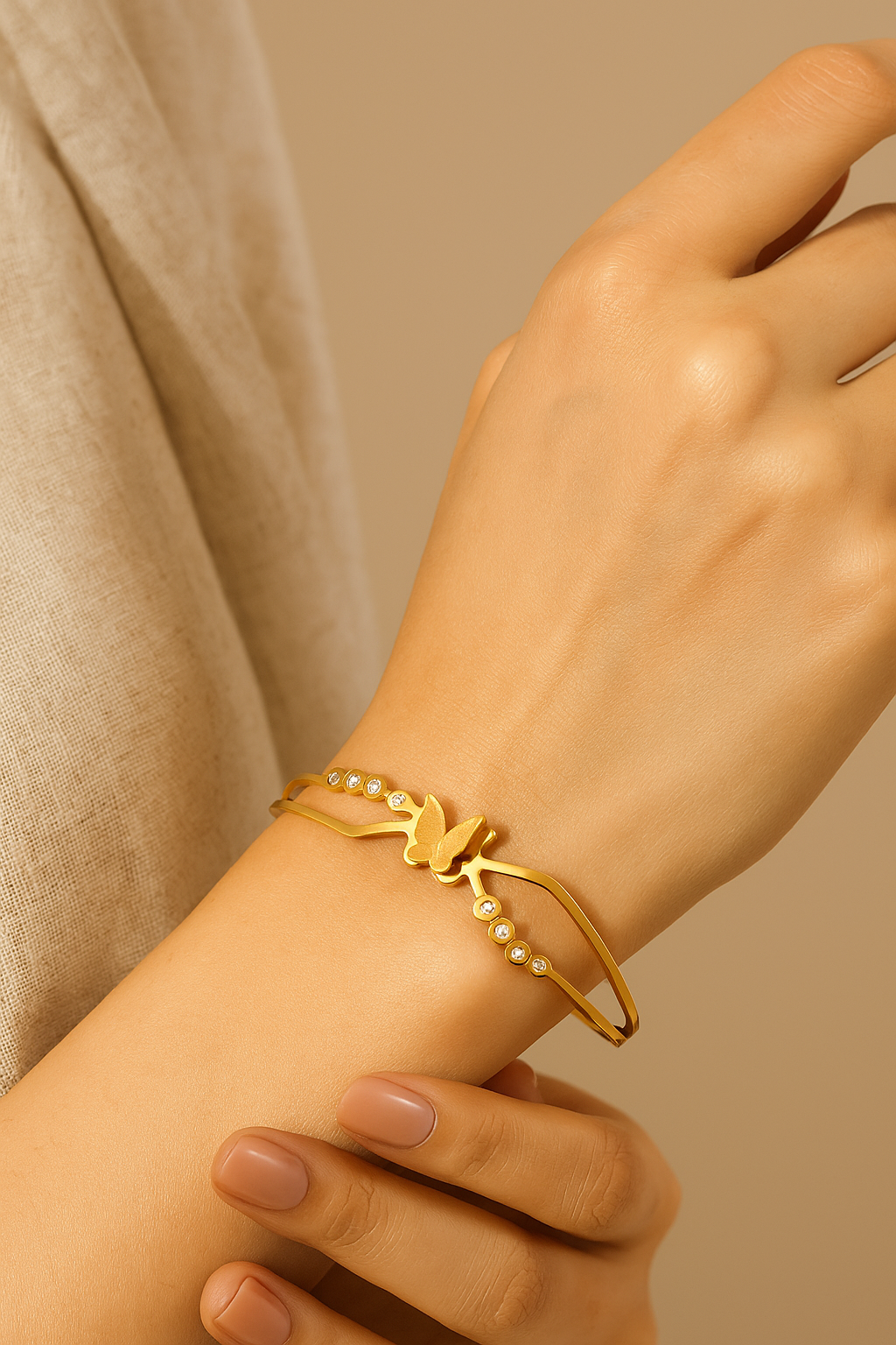 Flutterglow Bangle