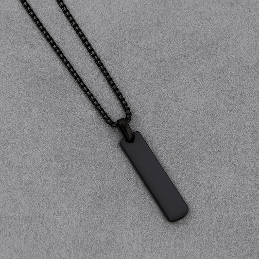 Knock Bar in Black Silver