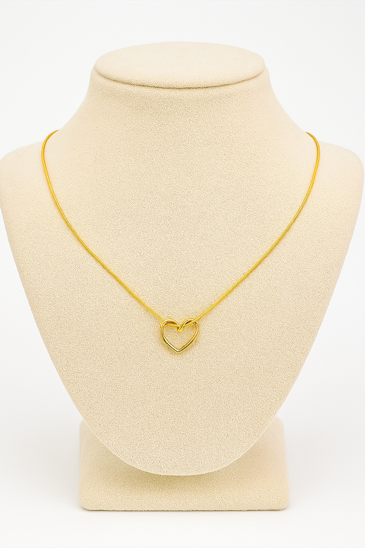 Golden Heart Necklace