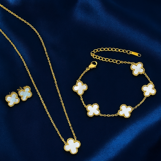 Ivory Clover Luxe Set