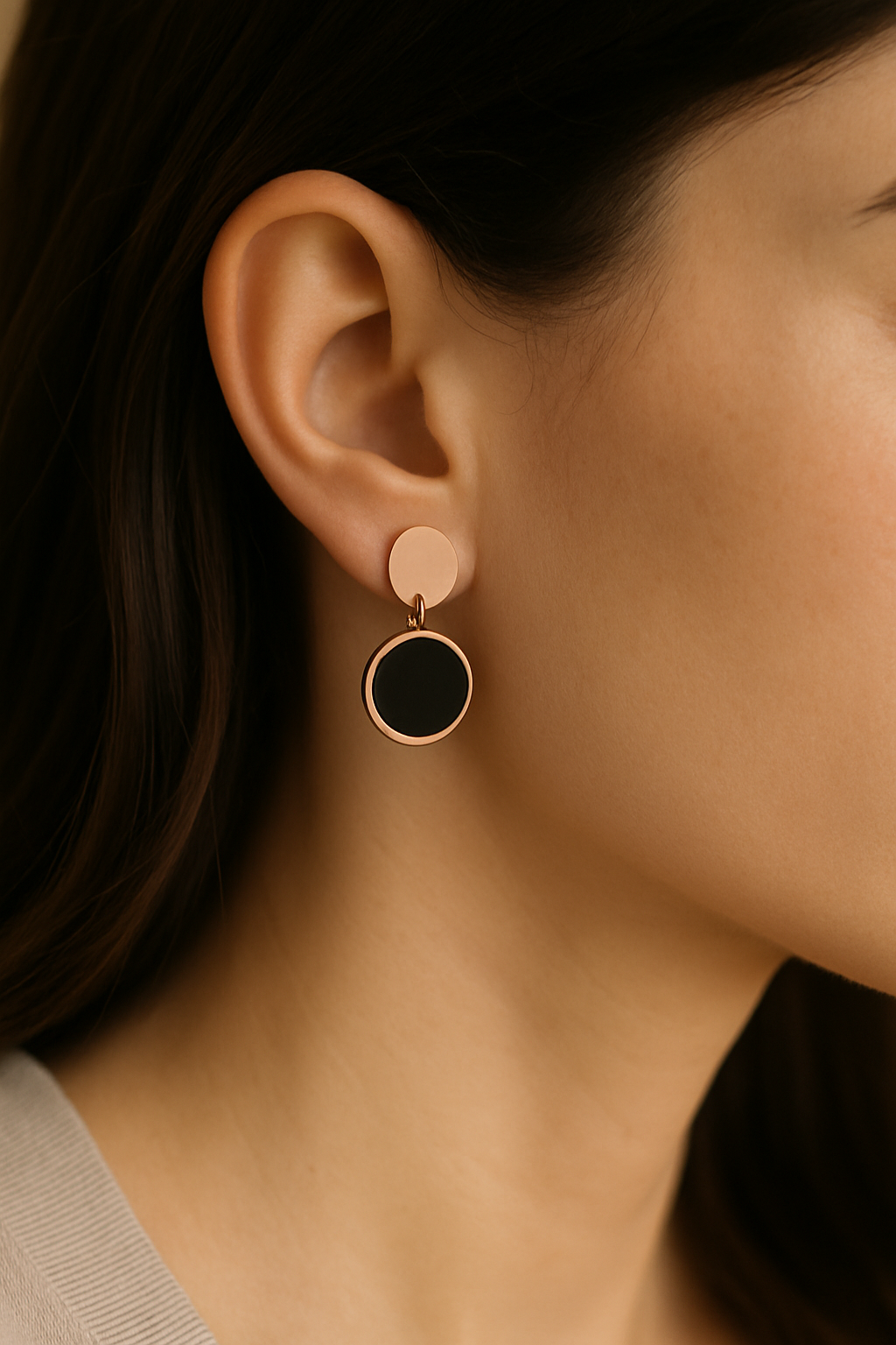 Midnight Muse Drop Earring