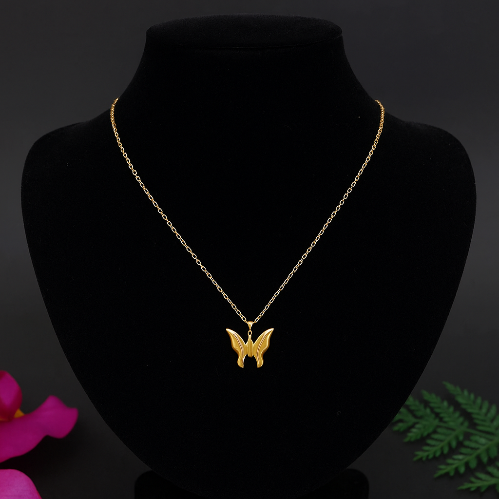Butterfly Pendant Necklace