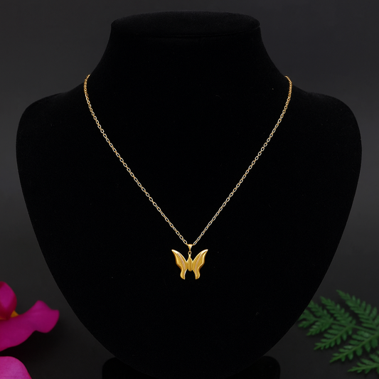 Butterfly Pendant Necklace