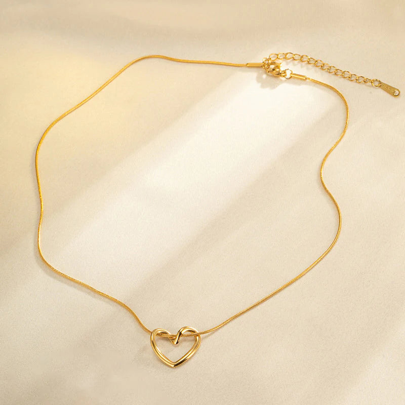 Golden Heart Necklace