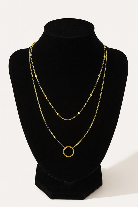 Loop & Dots Necklace