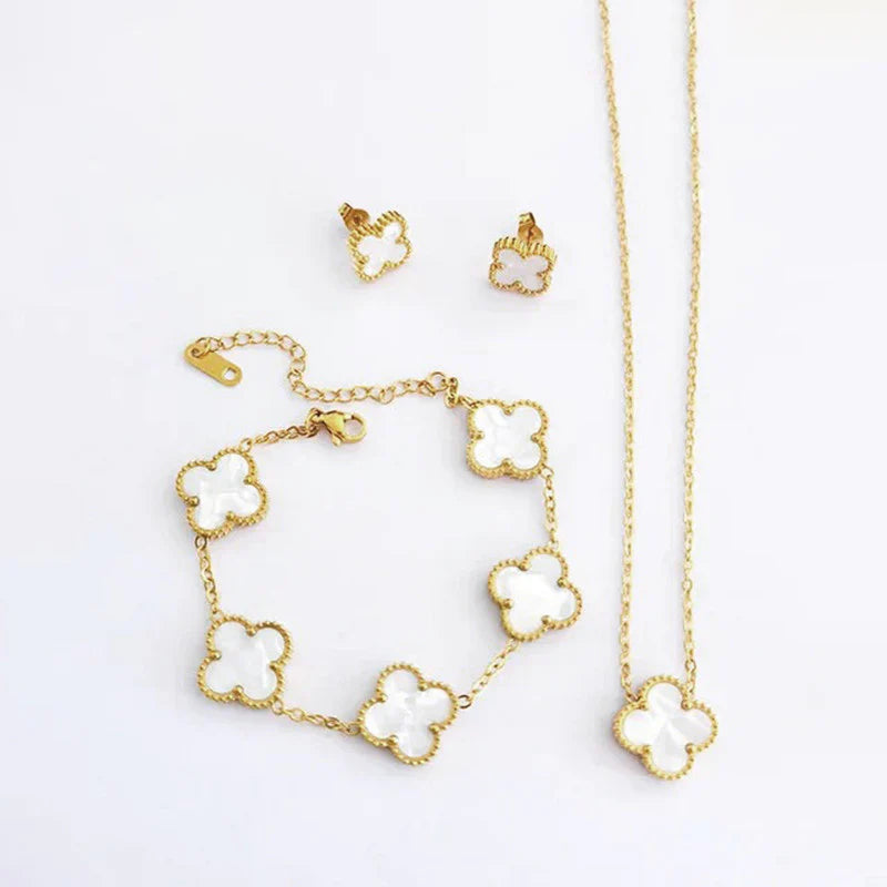 Ivory Clover Luxe Set