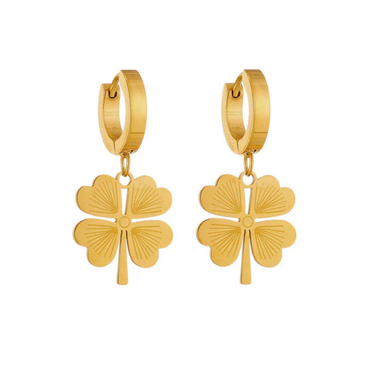 Lucky Bloom Hoops