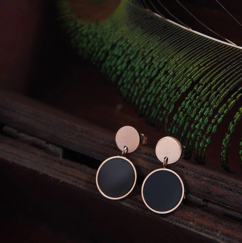 Midnight Muse Drop Earring