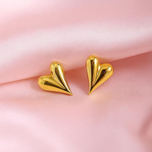 Golden Drip Hearts