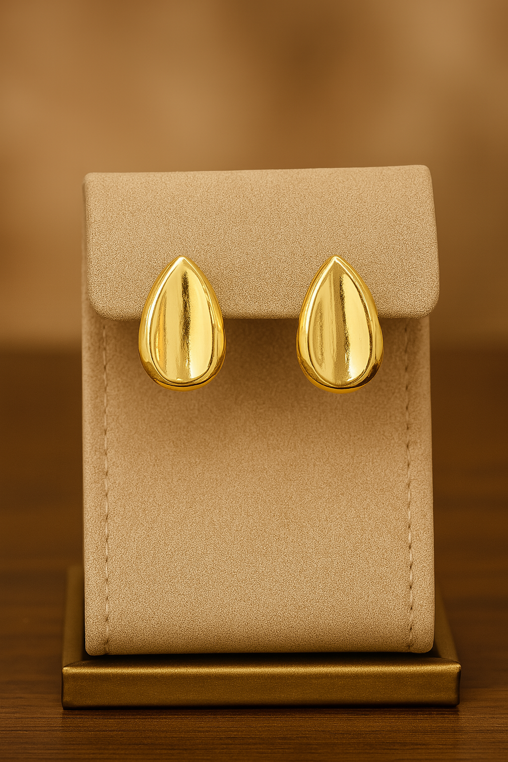 Golden Dew Earstud